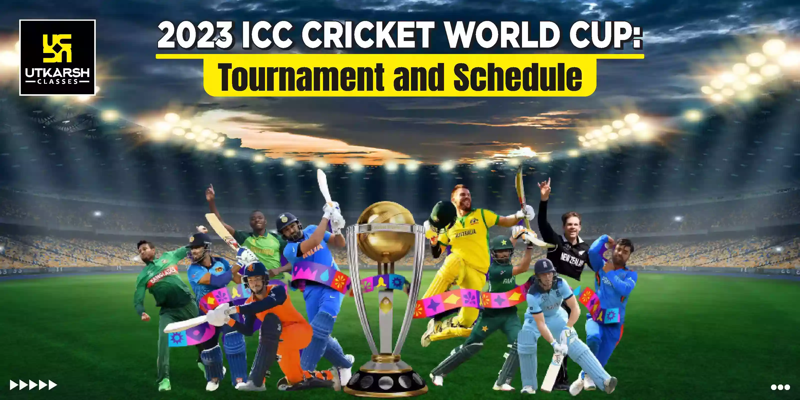 2023 ICC Cricket World Cup Tournament Schedule Results